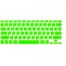 Силиконовая накладка на клавиатуру MacBook 13 / 15 (до 2016 г.) EU / USA (зелёный) 3690 - Силиконовая накладка на клавиатуру MacBook 13 / 15 (до 2016 г.) EU / USA (зелёный) 3690